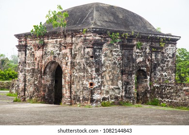 Part Of Fort San Lorenzo In Panama At Colon