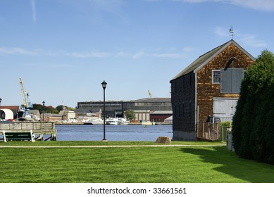 Part Of The Historical Puddle Dock At Strawbery Banke