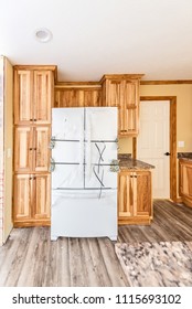 Part Of A Kitchen In A New Manufactured Home As It Looks When It Is Delivered On Site