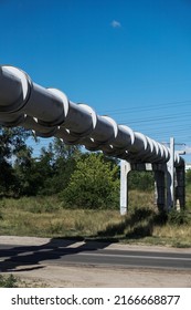 Part Of A Large Volume Gas Pipeline.