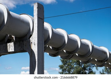 Part Of A Large Volume Gas Pipeline.