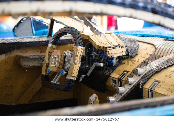 Part Lego Bugatti Chiron Interior Moscow Stock Photo Edit