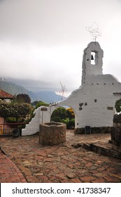 Part Of Monserrate Old Church Bogota