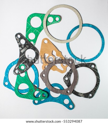 Part of motorcycle gaskets.