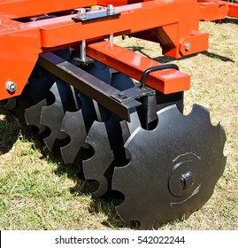 Part Of The New Disc Harrow Machinery