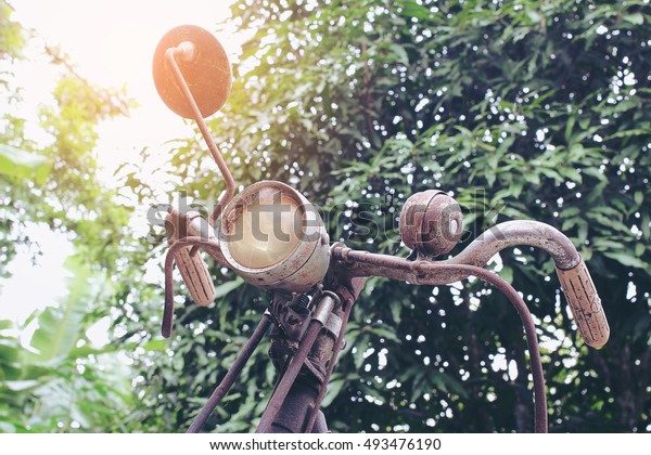 vintage bike mirror