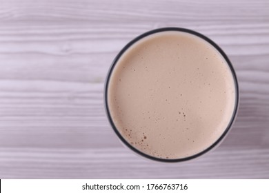 A Part Of Stout Beer In A Glass