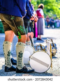 Part Of A Typical Bavarian Brass Band