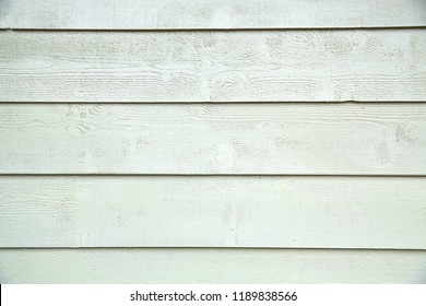 Part Of The Wall Of The House Covered With Cerber Fiber Cement Siding.