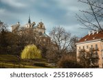 Part of Warsaw Old Town visible from Mariensztat area