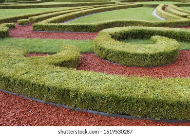 The Parterre De Broderie In The French Formal Garden