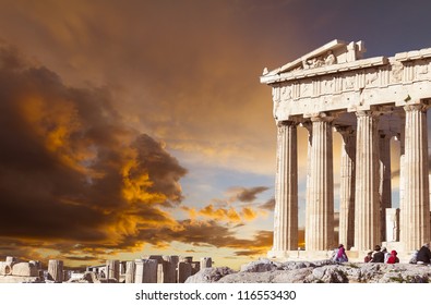 Parthenon In Athens,Greece