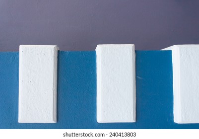 partial brick wall with flat surface