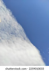 Partial cloudy scattered with blue sky 