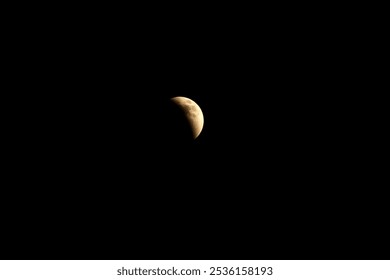 partial lunar eclipse at nig