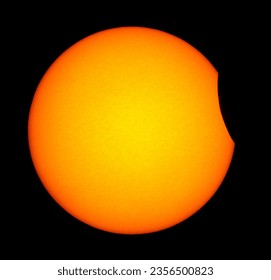 Partial solar eclipse in 2020