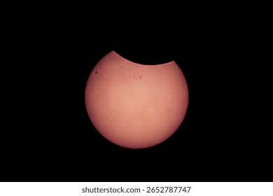Partial solar eclipse over Germany in 2025