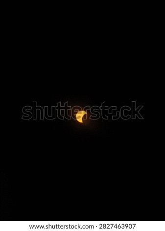A partial solar eclipse preceding the total solar eclipse of August 12, 2026, over Valencia, Spain. Minimalism in the sky and space.
