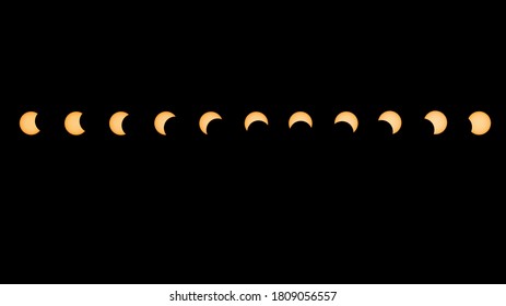 Partial Solar Eclipse, Umphang Tak, Thailand. Dec 26  2019, The Series - Powered by Shutterstock - Get 15% off with code: PIKWIZARD15