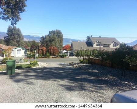 Partial view of Clearlake, Ca.