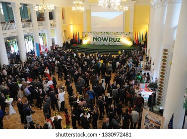 Participants In The Celebration Of The International Day Of Navruz, In The Premises Of The Kyiv City State Administration , In Kiev, March 20, 2018. 