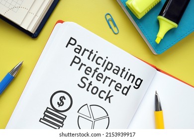 Participating Preferred Stock Is Shown Using A Text