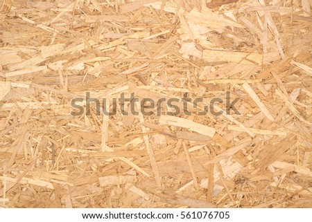 Particle Board Surface of Pressed Wood Close up. Particleboard Background Texture. Stock foto © 