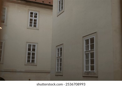 A particular type of architectural structure featuring a significant number of windows integrated into its design and overall appearance