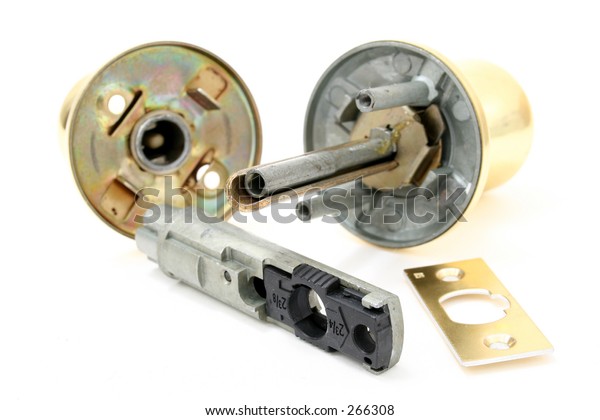 Parts Door Knob On White Background Stock Photo Edit Now