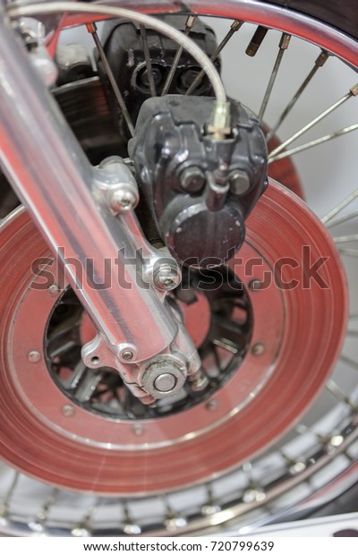 parts for motor vehicles and bicycles, note shallow\
depth of field