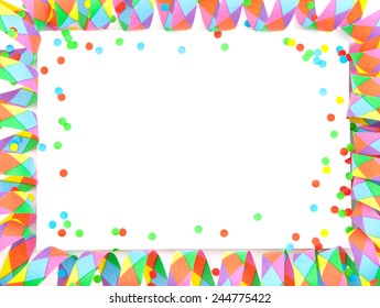 Spring Flower Bordervector Background Stock Vector (Royalty Free ...