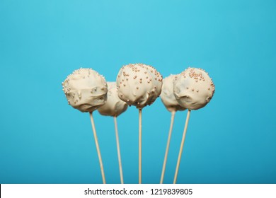 Party Cakepop Sweet Candy, Confectionery On Stick.