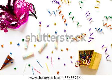 Party decoration and party stuff for birthday party
