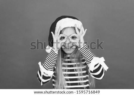 Similar – Young stressed woman wearing rabbit ears