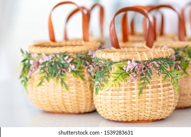 party goodies. baskets with party favors - Shutterstock ID 1539283631