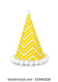 Party Hat On White Background