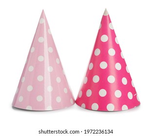 Party hats on white background - Shutterstock ID 1972236134