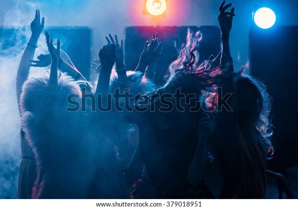 Party Nightclub Young People Boys Girls Stock Photo (Edit Now) 379018951