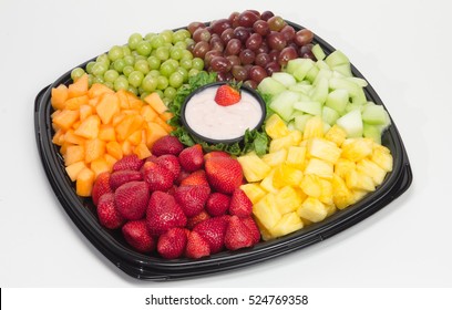 strawberry fruit platter