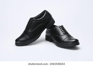 party wear leather formal shoes isolated on white background - Powered by Shutterstock