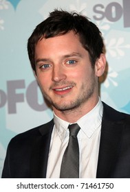 PASADENA, CA - JAN 11:  Elijah Wood Arrives At The FOX All-Star Party On January 11, 2011 In Pasadena, CA