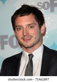 PASADENA, CA- JAN 11:  Elijah Wood Arrives At The FOX All-Star Party  On January 11, 2011 In Pasadena, CA