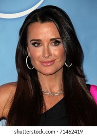 PASADENA, CA - JAN 13:  Kyle Richards Arrives At The NBC All-Star Party  On January 13, 2011 In Pasadena, CA