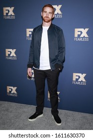 Pasadena, CA - January 09, 2020: Andrew Santino Of 'Dave' Attends The FX Networks' Star Walk Winter Press Tour 2020 At The Langham Huntington