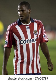 PASADENA, CA. - SEPTEMBER 23: Shavar Thomas At Half Time During The Chivas USA Vs. Chivas De Guadalajara Exhibition Match On September 23rd 2009 At The Rose Bowl In Pasadena.