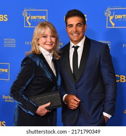 Pasadena, CA USA - June 24, 2022. Deidre Hall And Galen Gering Attends The 2022 Daytime Emmys Awards.