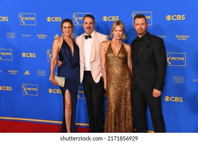 Pasadena, CA USA - June 24, 2022. Arianne Zucker, Ron Carlivati, Stacy Haiduk, And Eric Martsolf Attends The 2022 Daytime Emmys Awards.