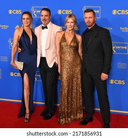 Pasadena, CA USA - June 24, 2022. Arianne Zucker, Ron Carlivati, Stacy Haiduk, And Eric Martsolf Attends The 2022 Daytime Emmys Awards.