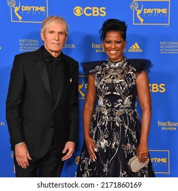 Pasadena, CA USA - June 24, 2022. Tamron Hall And Michael Bolton
Attends The 2022 Daytime Emmys Awards.