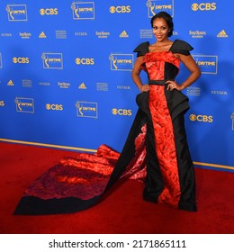 Pasadena, CA USA - June 24, 2022. Mishael Morgan Attends The 2022 Daytime Emmys Awards.